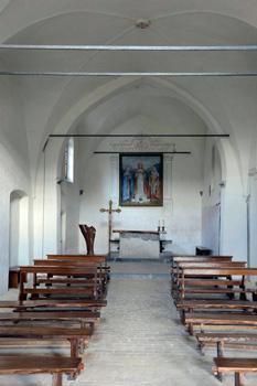 Chiesa di Santa Lucia in Pratis - Interno
