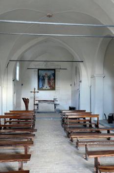 Chiesa di Santa Lucia in Pratis - interno