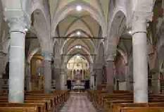 Chiesa di San Lorenzo - interno prima dell'adeguamento liturgico