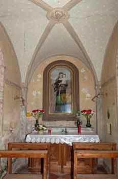 Cappella di Sant′Antonio di Padova - Interno