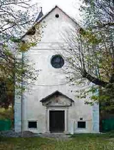 Santuario della Madonna di Onea - esterno; prima del restauro