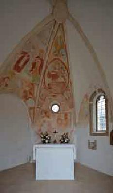 Cappella di Santa Brigida - interno