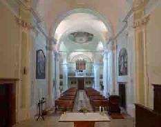 Chiesa di San Brizio - interno