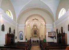 Chiesa dei Santi Fabiano e Sebastiano - interno; prima del restauro