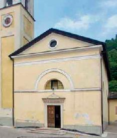 Chiesa dei Santi Fabiano e Sebastiano - facciata; prima del restauro