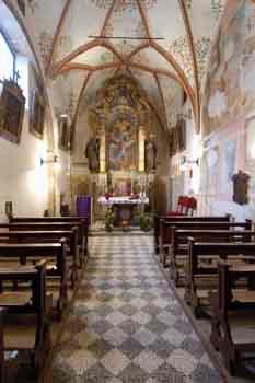 Chiesa di San Michele - interno; prima del restauro