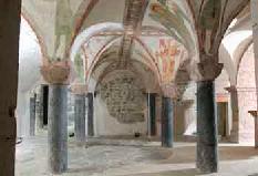 Chiesa dei Santi Dionisio, Rustico ed Eleuterio Martiri - interno; cripta