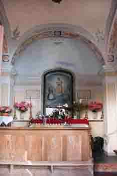 Cappella della Madonna de la Salette - Interno