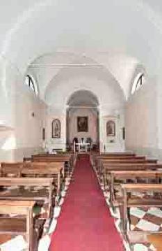 Chiesa della Santissima Trinita - Interno
